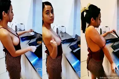 Bokep Indo Miera Masak Sambil Pamer Uting
