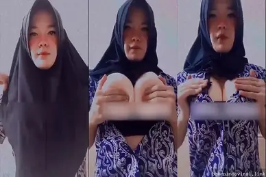 Ukhty Nabilah Hijab Toge Toket Diremas Liar